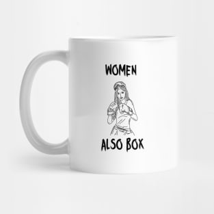 Women also box  (light) Mug